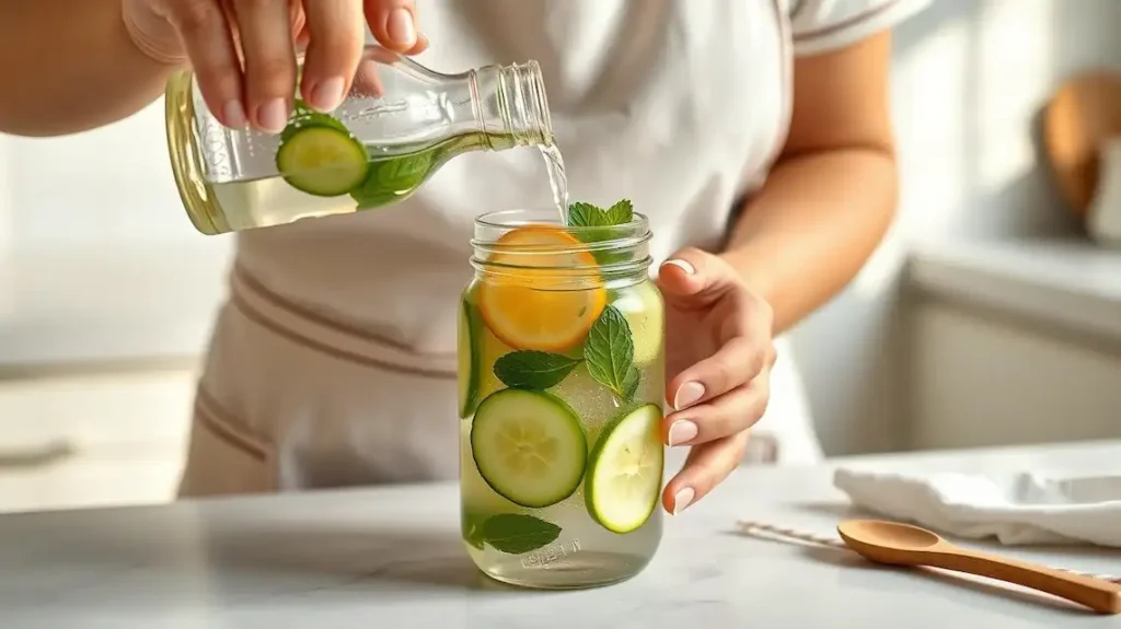 what to drink before bed to detox