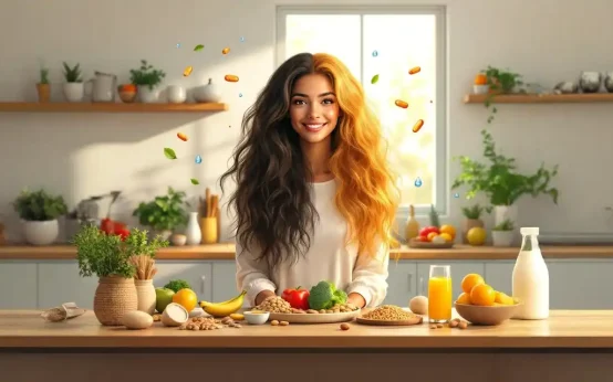 how does diet affect your hair