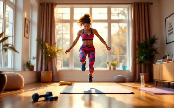 can you really lose weight working out at home