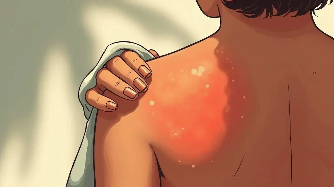 relieve mild sunburn using kitchen ingredients for skin
