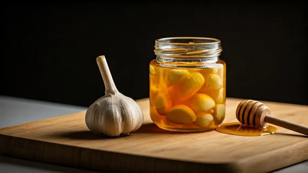 Garlic and Honey Recipe for Cold