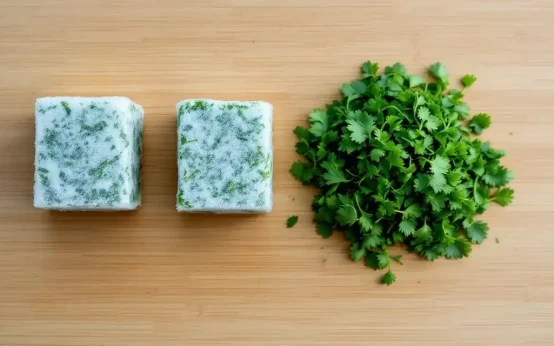 can you chop and freeze fresh herbs
