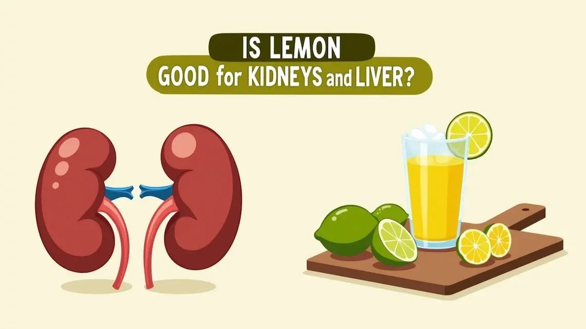 is lemon good for the liver and kidneys