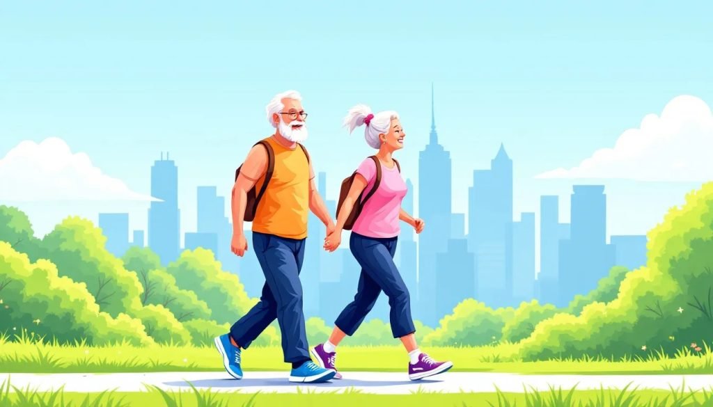 walking exercise for seniors