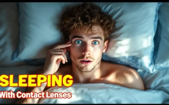 can we sleep with contact lenses