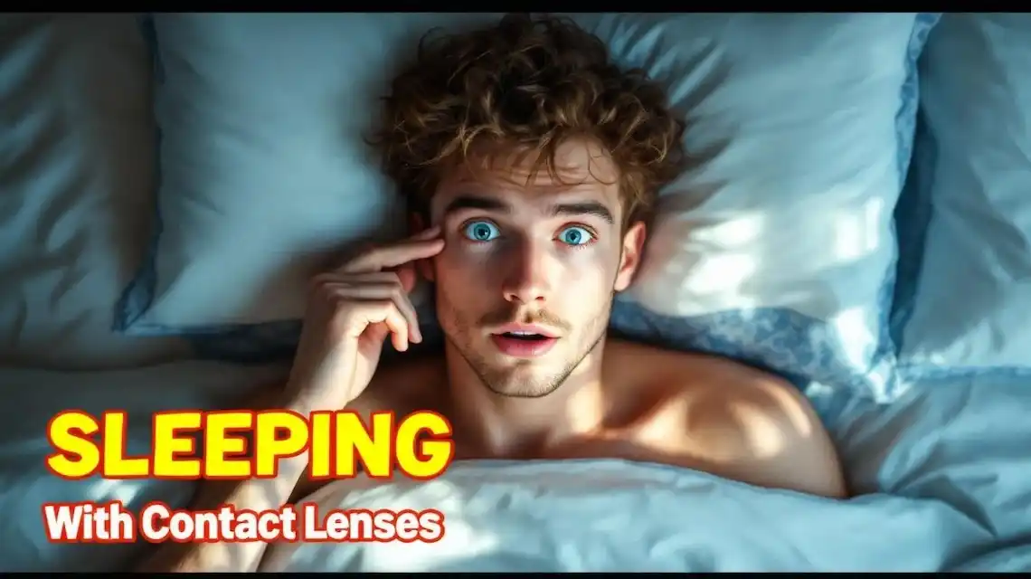 can we sleep with contact lenses