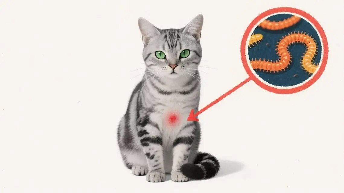 do cats get heart worms