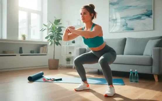 easy home workouts to get back in shape