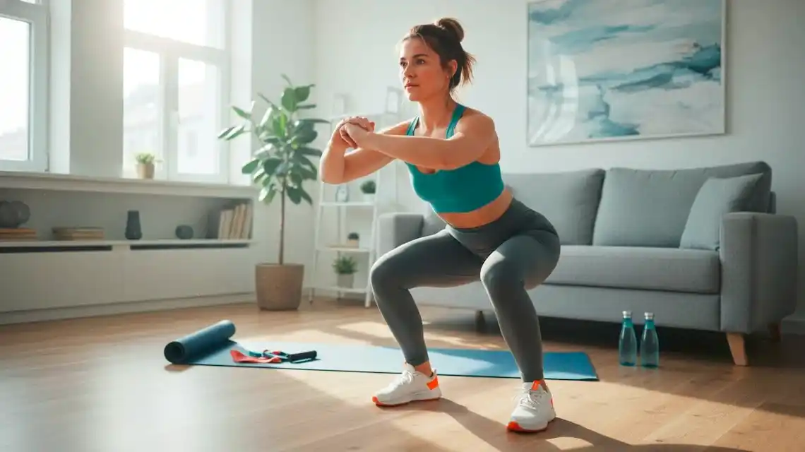 easy home workouts to get back in shape