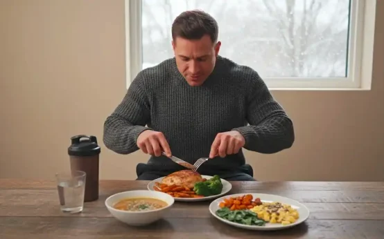 eating during winter to maintain muscle mass