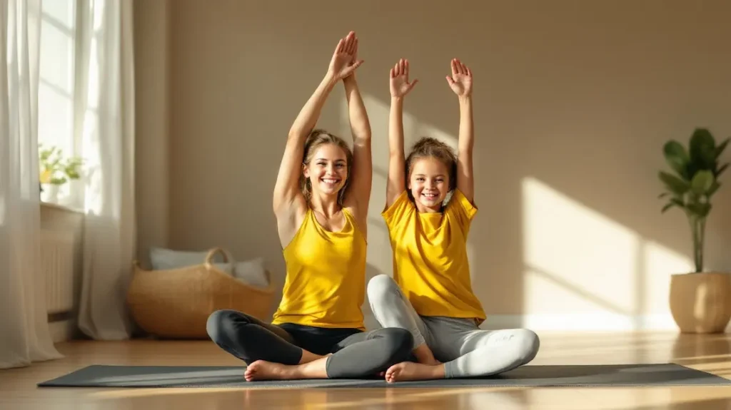 exercise for kids and parents