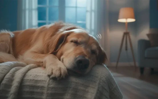 dog snoring in sleep