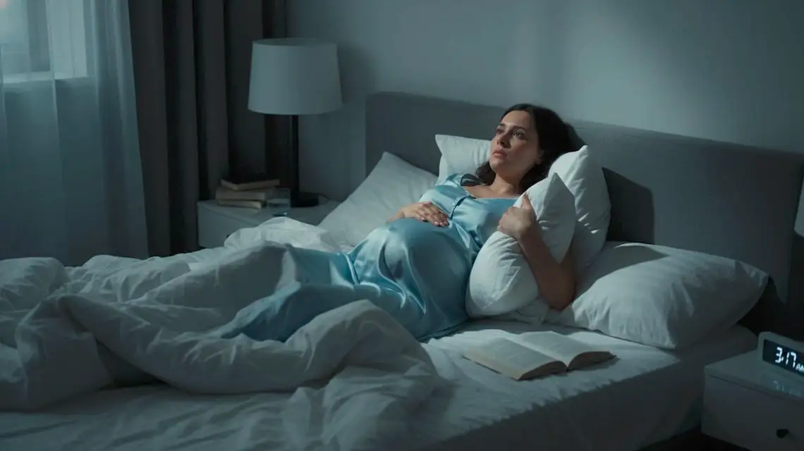 how to beat insomnia while pregnant
