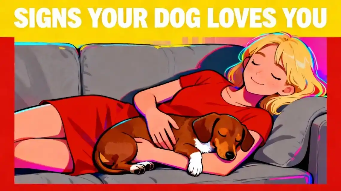 how to know if your dog loves you so much