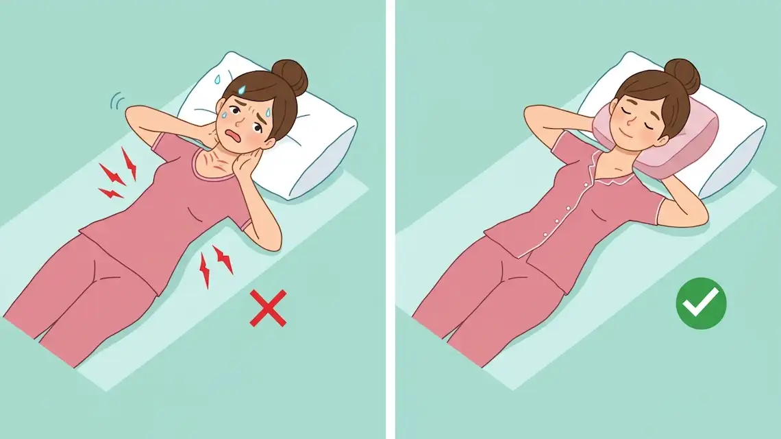 how to sleep with lower back pain