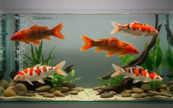 how to take care koi fish in aquarium