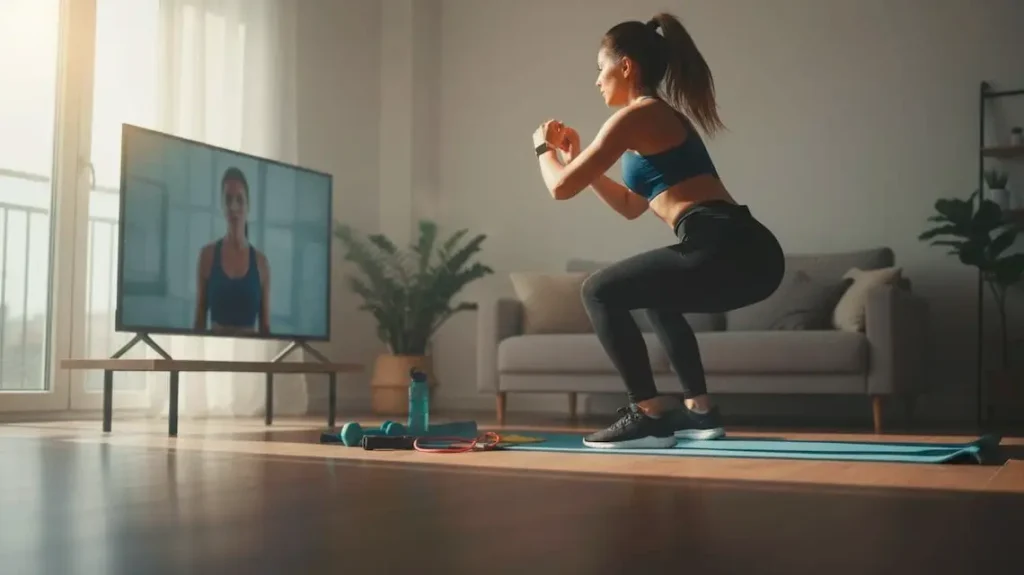 exercise routine to lose weight at home