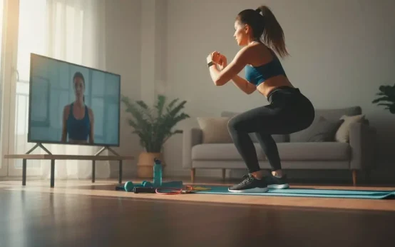 exercise routine to lose weight at home