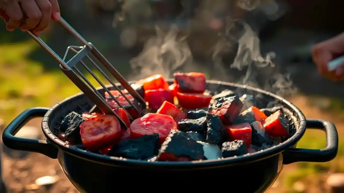 How To Use A Grill With Charcoal