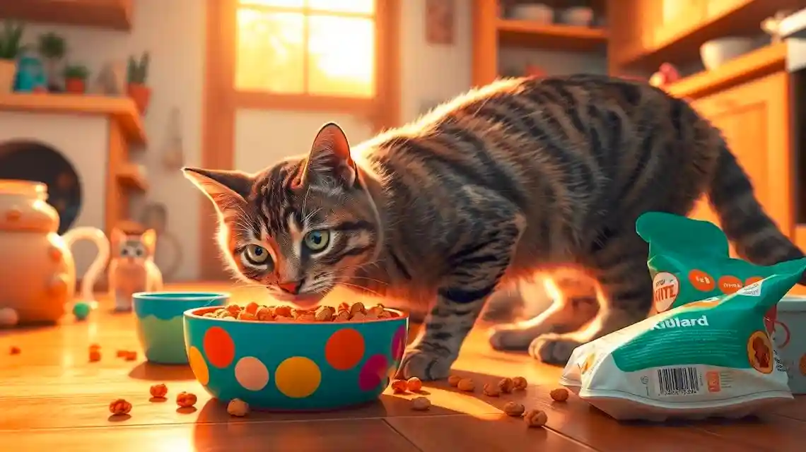 can adult cats eat kitten food