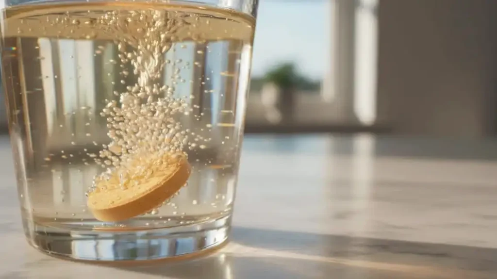 when to take the vitamin c tablet