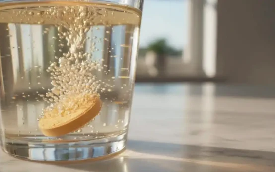 when to take the vitamin c tablet