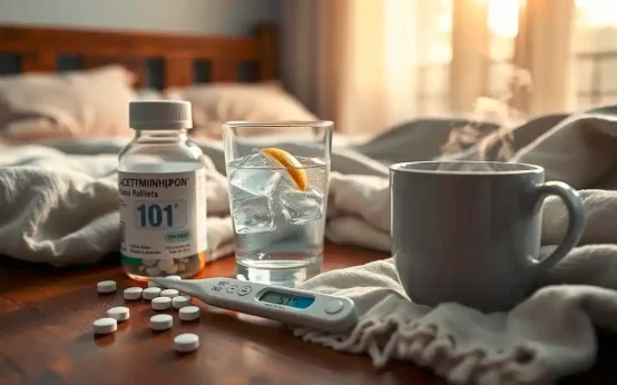 what to take to bring down fever