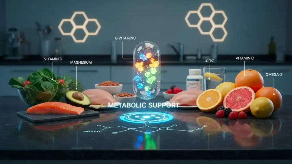 what vitamin deficiency makes it hard to lose weight