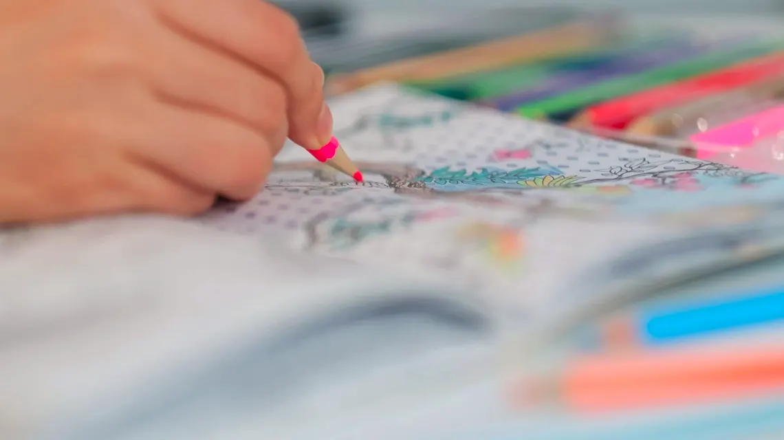 how coloring reduces stress